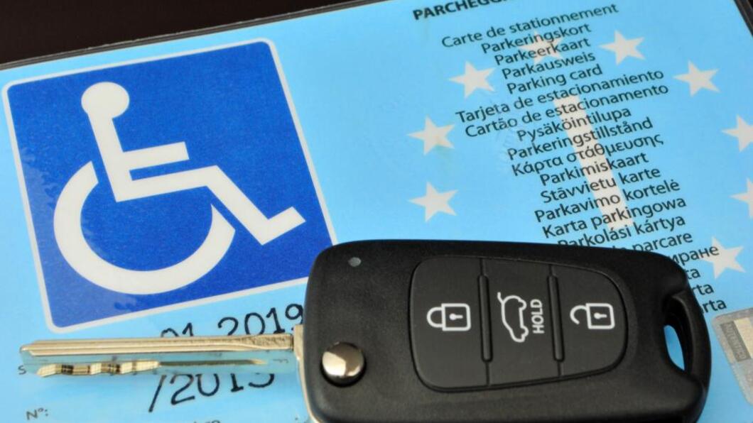 gehandicapten parkeer kaart